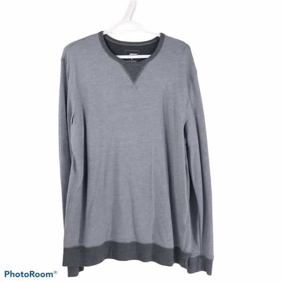 Sonoma Other - Sonoma Men's Sz L Top Double Knit Grey Pullover